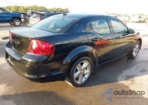 2012 Dodge Avenger Se из США, поврежденный, VIN 1C3CDZAB5CN243076